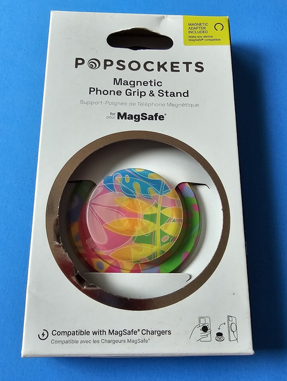Popsocket - Boca Palm MAGSAFE Round PopGrip